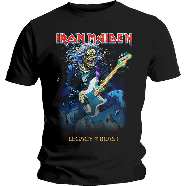Iron Maiden | Official Band T-Shirt | Eddie on Bass
