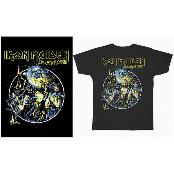 Iron Maiden | Official Band T-Shirt | Live After Death