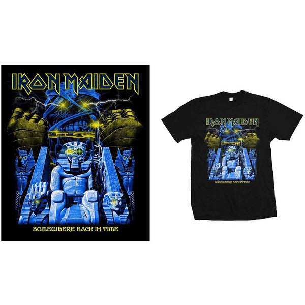 Iron Maiden | Official Band T-Shirt | Back in Time Mummy