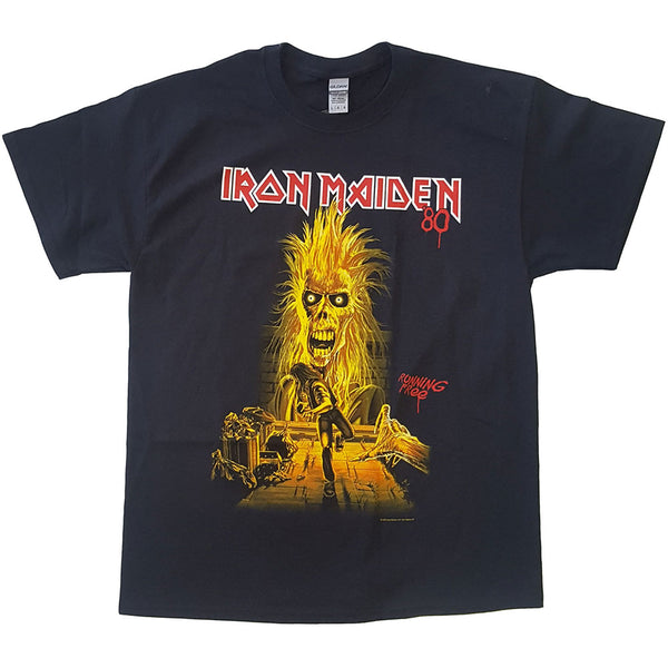 Iron Maiden | Official Band T-Shirt | Running Free