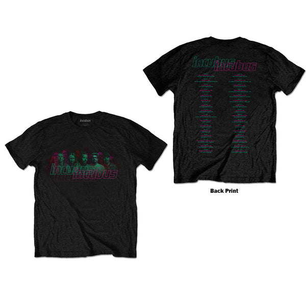 Incubus | Official Band T-Shirt | 17 Tour (Back Print)