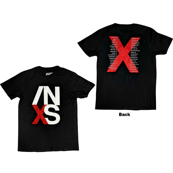 INXS | Official Band T-Shirt | US Tour (Back Print)