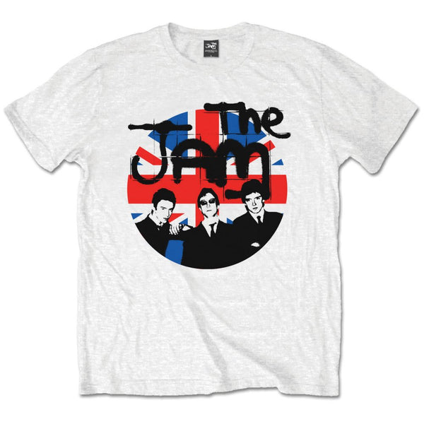 The Jam | Official Band T-Shirt | Union Jack Circle