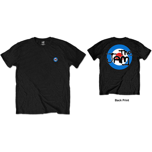 The Jam | Official Band T-Shirt | Target Logo (Back Print)