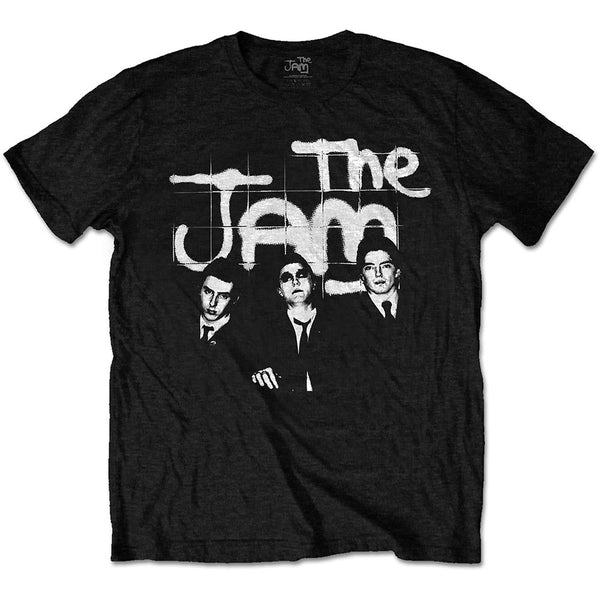 The Jam | Official Band T-Shirt | B&W Group Shot