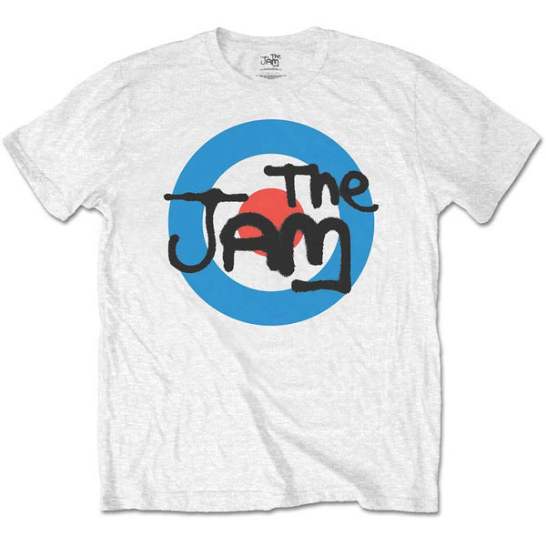 The Jam | Official Band T-Shirt | Spray Target Logo