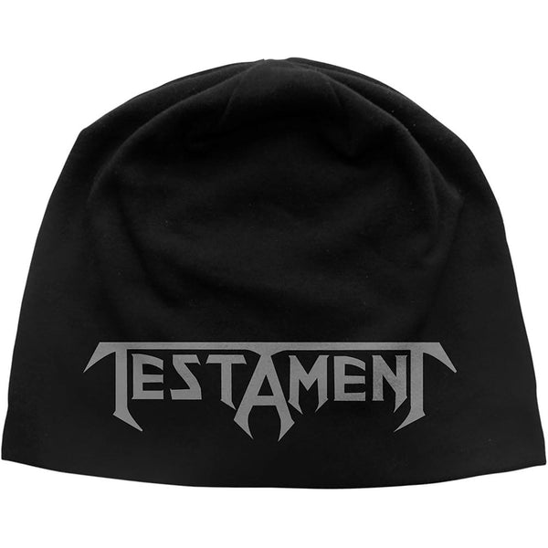 Testament Unisex Beanie Hat: Logo