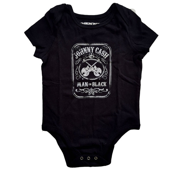 Johnny Cash Kids Baby Grow: Man In