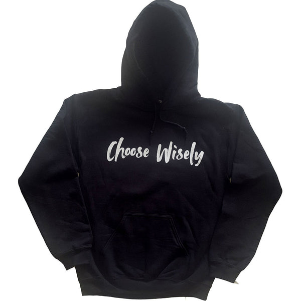 J Cole Unisex Pullover Hoodie: Choose Wisely (Back Print)