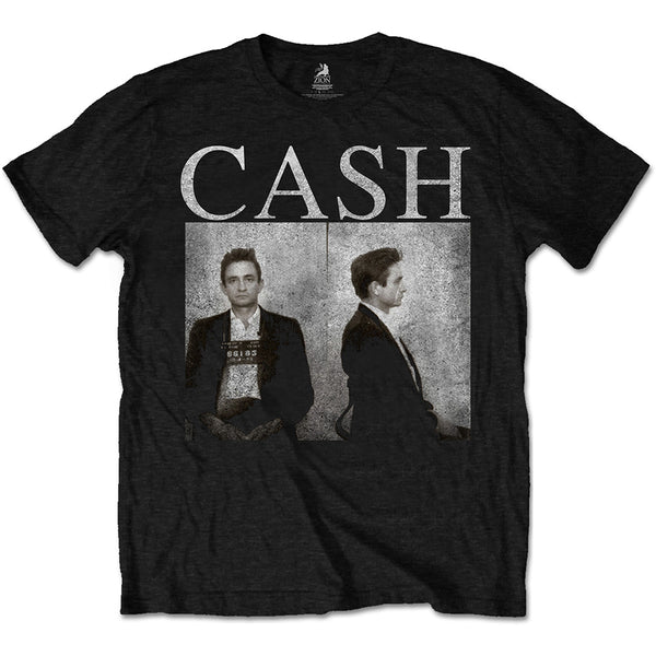 Johnny Cash | Official Band T-Shirt | Mug Shot