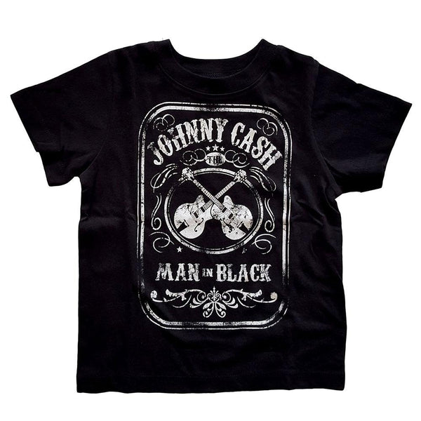 Johnny Cash Kids T-Shirt (Toddler): Man In