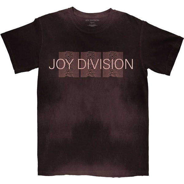 Joy Division | Official Band T-shirt | Mini Repeater Pulse (Dip-Dye)