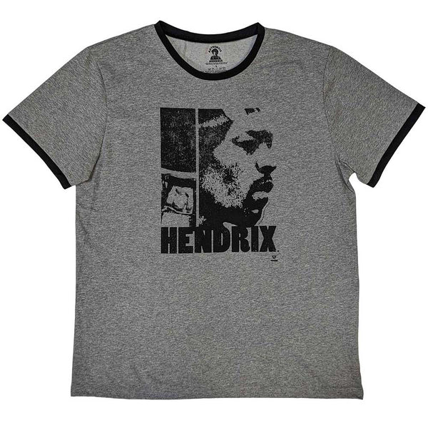 Jimi Hendrix | Official Band Ringer T-Shirt | Let Me Live