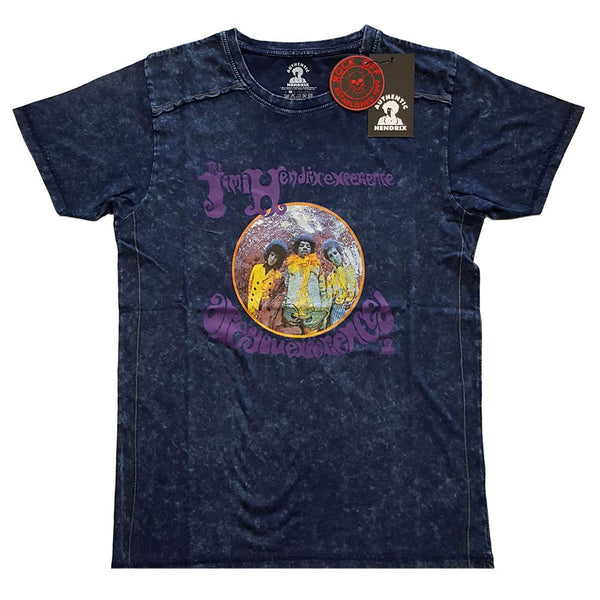 Jimi Hendrix Unisex Snow Wash Tee: Experienced