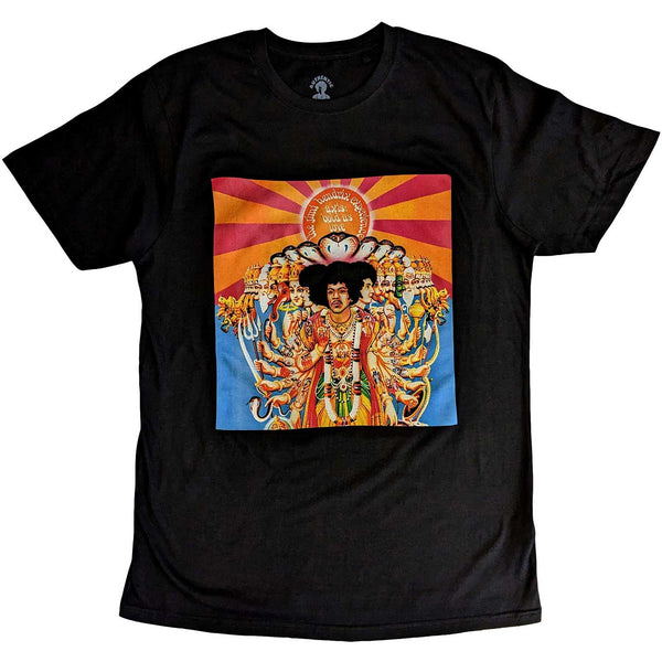 Jimi Hendrix | Official Band T-Shirt | Axis (black)