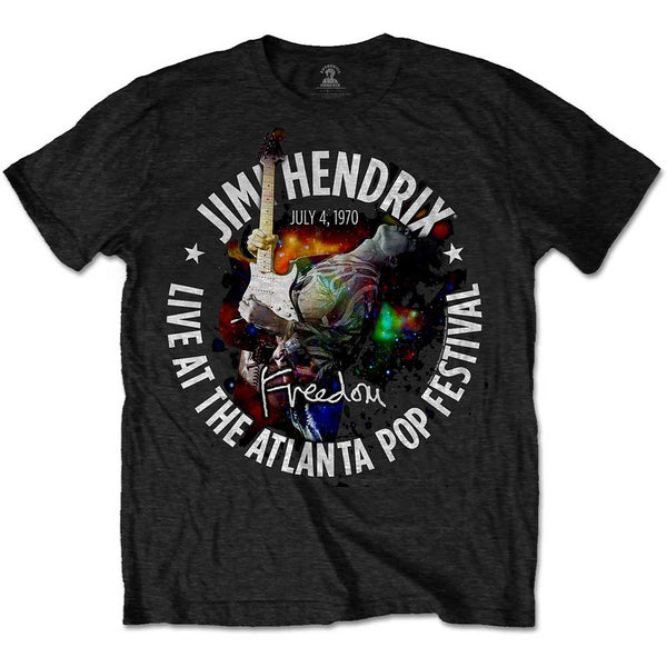 Jimi Hendrix | Official Band T-Shirt | Atlanta Pop Festival 1970