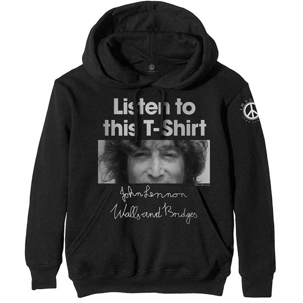 John Lennon Unisex Pullover Hoodie: Listen To This