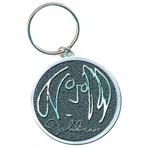 John Lennon Keychain: Self Portrait (Die-cast Relief)