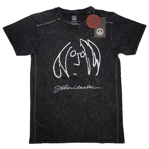 John Lennon Unisex Snow Wash Tee: Self Portrait