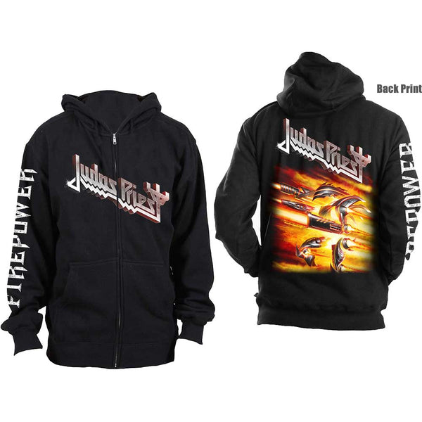 Judas Priest | Official Band Hoodie | Firepower (Back Print)