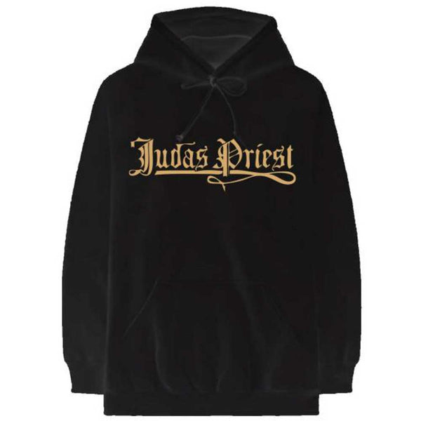 Judas Priest Unisex Pullover Hoodie: Sin After Sin Logo & Album Cover (Back Print)