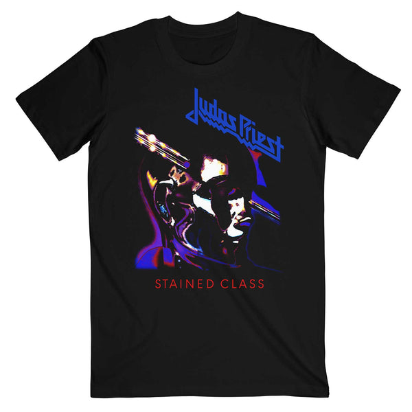 Judas Priest | Official Band T-Shirt | Stained Class Purple Mixer