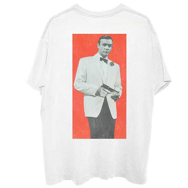 James Bond 007 | Official Band T-Shirt | Goldfinger Profile (Back Print)