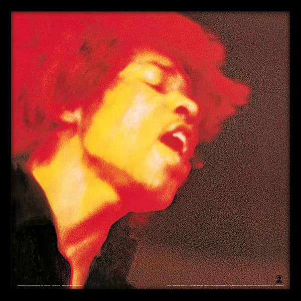 Jimi Hendrix Electric Ladyland: 30.5 x 30.5cm Framed Print