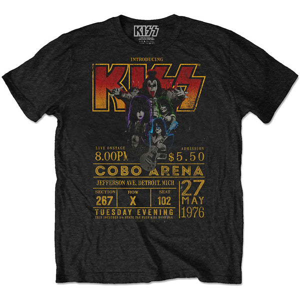 KISS Unisex Eco-T-Shirt: Cobra Arena '76