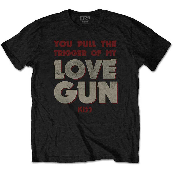 KISS | Official Band T-Shirt | Pull The Trigger