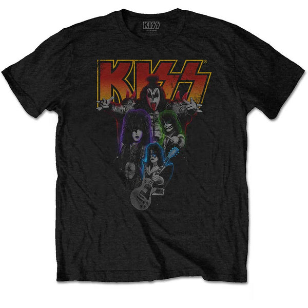 KISS | Official Band T-Shirt | Neon Band