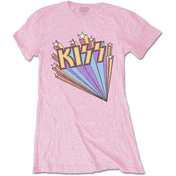 KISS Ladies T-Shirt: Stars