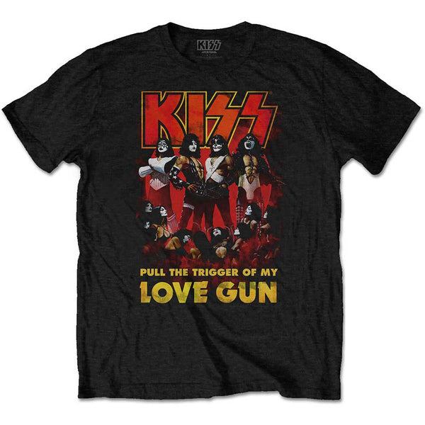 KISS Unisex T-Shirt: Love Gun Glow