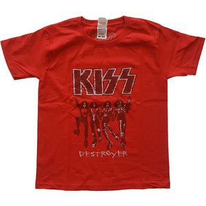 KISS Kids Tee: Destroyer Sketch