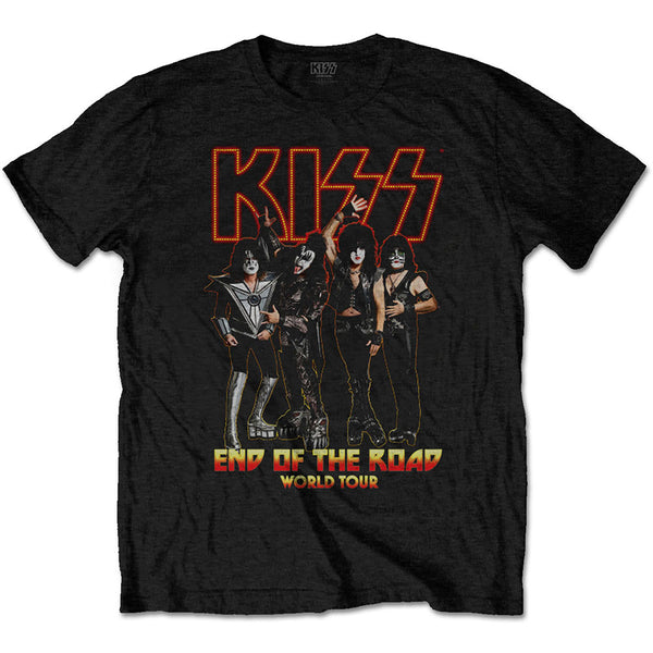 KISS T-Shirt: End Of The Road Tour (Back Print)