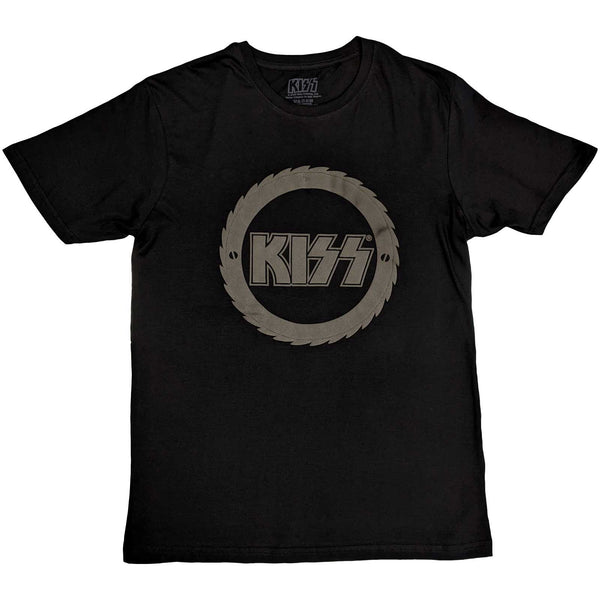 KISS Unisex T-Shirt: Buzzsaw Logo (Hi-Build)