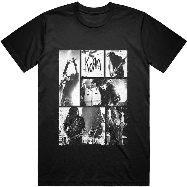 Korn | Official Band T-Shirt | Blocks