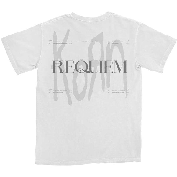 Korn | Official Band T-Shirt | Requiem (Back Print)