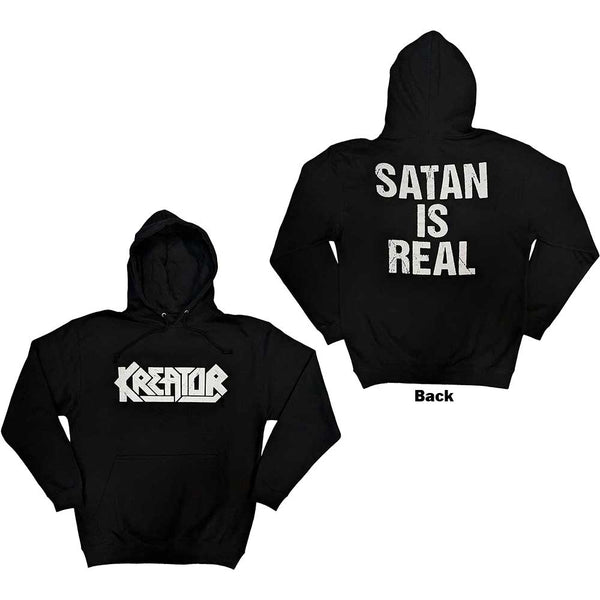 Kreator | Official Band Hoodie | Satan Is Real (Back Print)