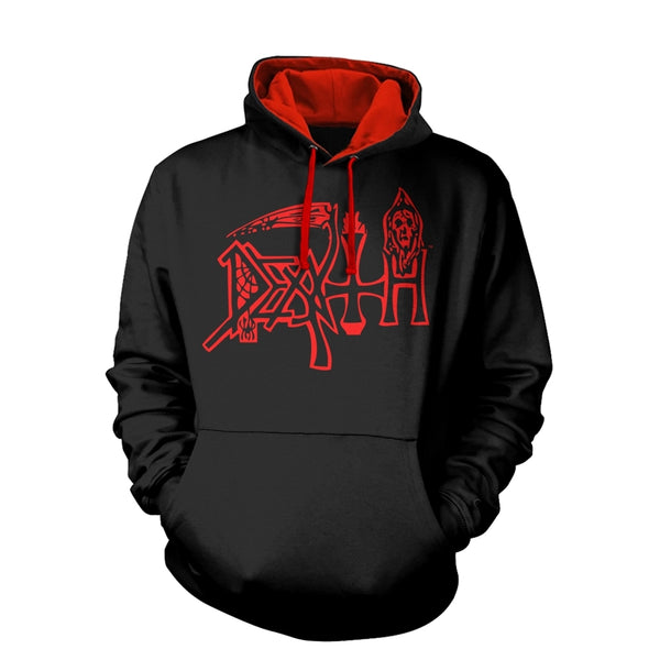 Death Unisex Hooded Top: Scream Bloody Gore (back print)