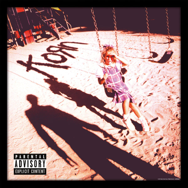 Korn Korn Album Cover: 30.5 x 30.5cm Framed Print