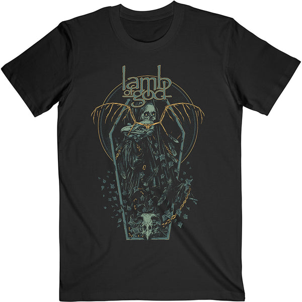 Lamb Of God | Official Band T-Shirt | Coffin Kopia