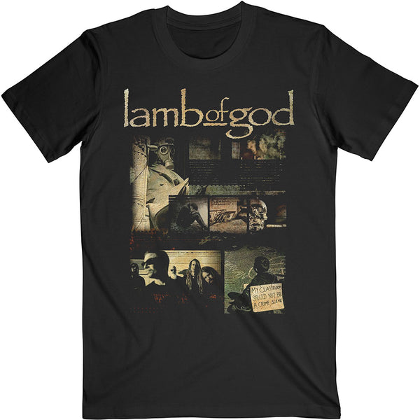 Lamb Of God | Official Band T-Shirt | Album Collage