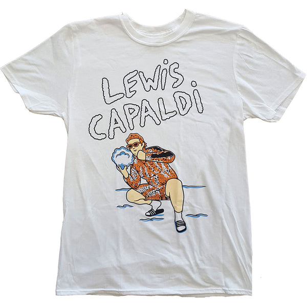 Lewis Capaldi | Official Band T-Shirt | Snow Leopard