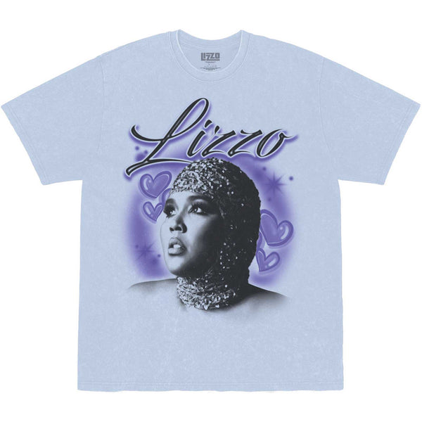 Lizzo | Official Band T-Shirt | Special Hearts Airbrush