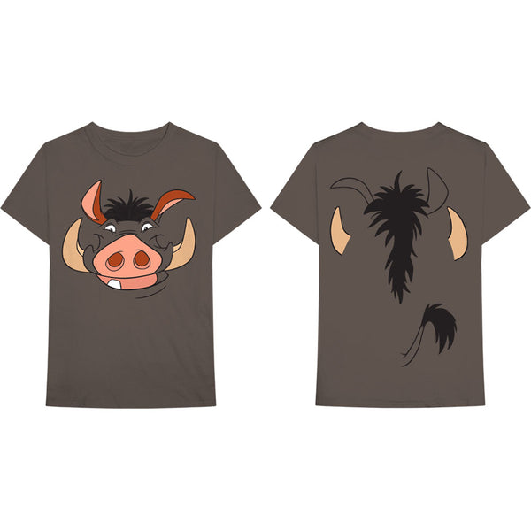 Disney | Official Band T-Shirt | Lion King Pumbaa (Back Print)