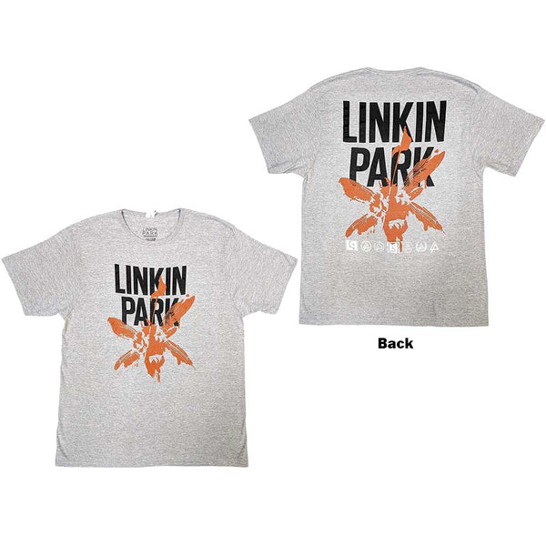 Linkin Park | Official Band T-Shirt | Soldier Icons (Back Print)