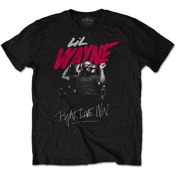 Lil Wayne | Official Band T-Shirt | Fight, Live, Win