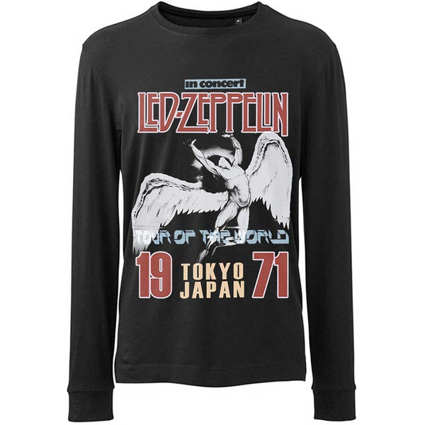 Led Zeppelin Unisex Long Sleeved T-Shirt: Japanese Icarus