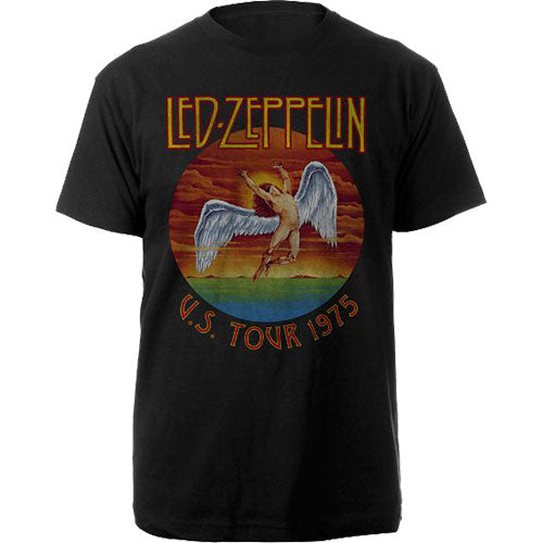 Led Zeppelin | Official Band T-Shirt | USA Tour '75.